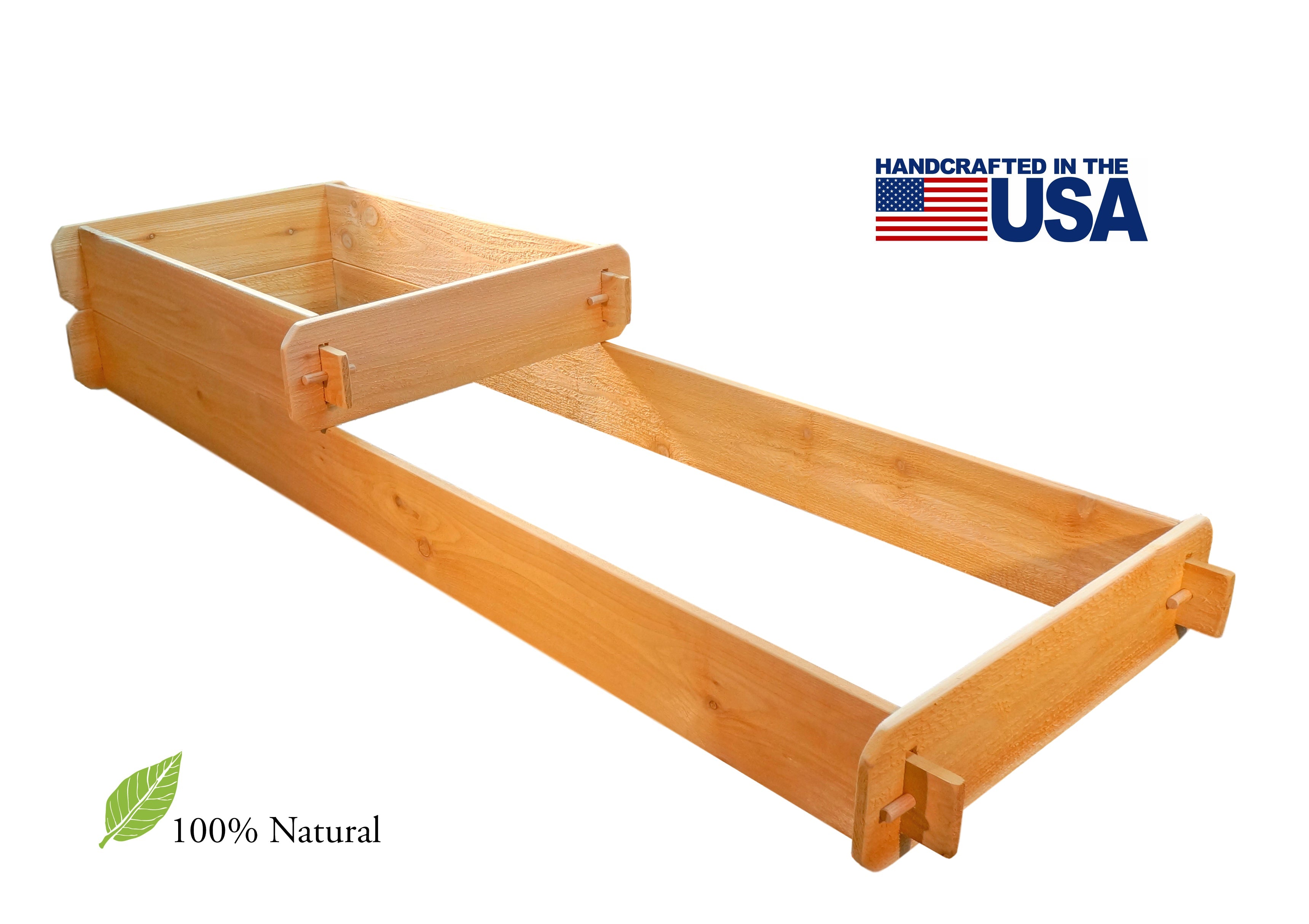 Timberlane Gardens Raised Garden Bed Kit 2 Tiered (2x3 2x6) Select Cedar