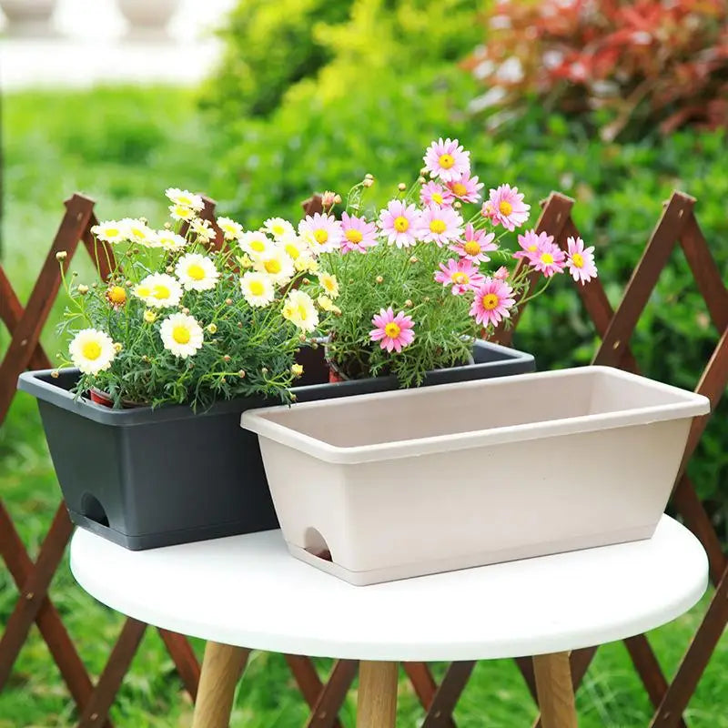 SUSU Self-absorbing Flower Pot Vegetable Growing Pot With Base