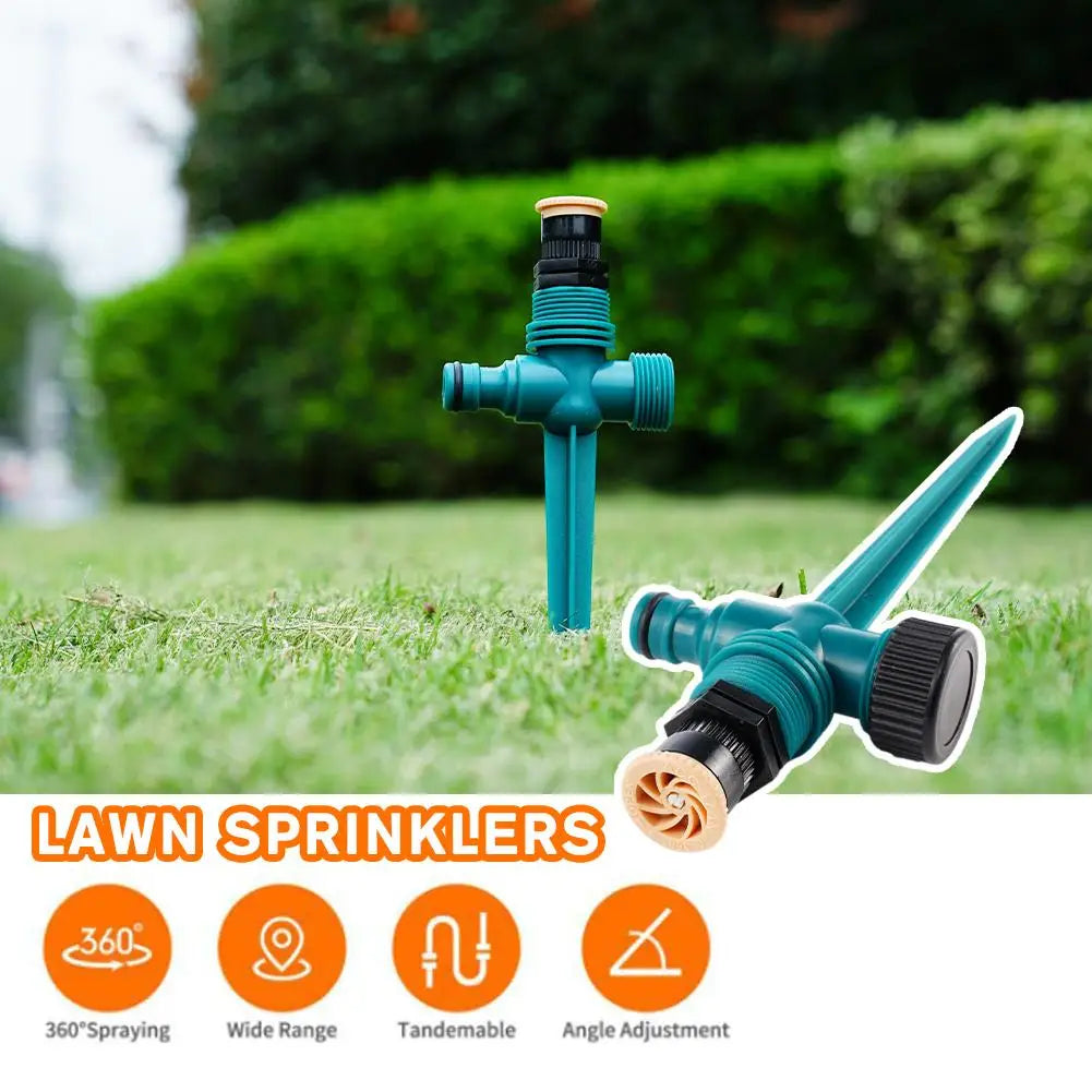 Garden Sprinkler 360° Rotation Irrigation Watering System Agriculture