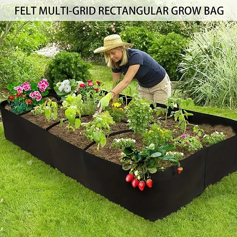 [Extra-Large Raised Garden Bed] 8-Grid Extra-Large Raised Garden Bed
