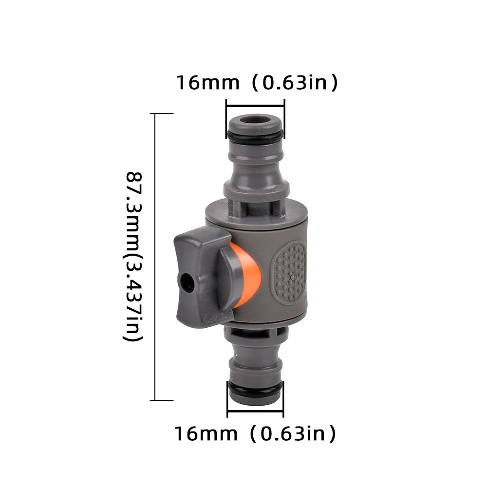 1-Pcs 1/2" 3/4" 1" Garden Hose Quick Connect Adapters -EU BPS Threaded