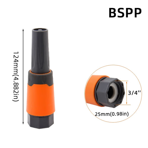 1-Pcs 1/2" 3/4" 1" Garden Hose Quick Connect Adapters -EU BPS Threaded