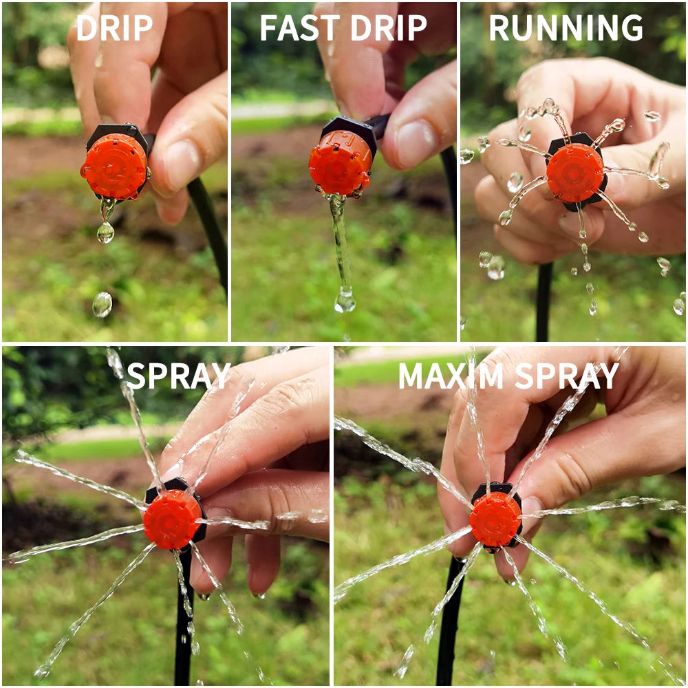 Greenhouse 10M-30M DIY Drip Irrigation System Automatic Watering