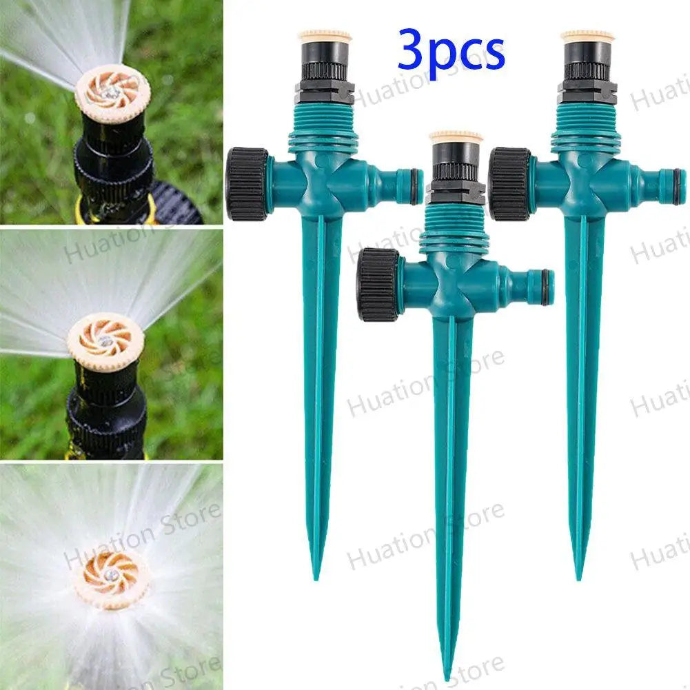 Garden Sprinkler 360° Rotation Irrigation Watering System Agriculture