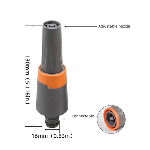 1-Pcs 1/2" 3/4" 1" Garden Hose Quick Connect Adapters -EU BPS Threaded