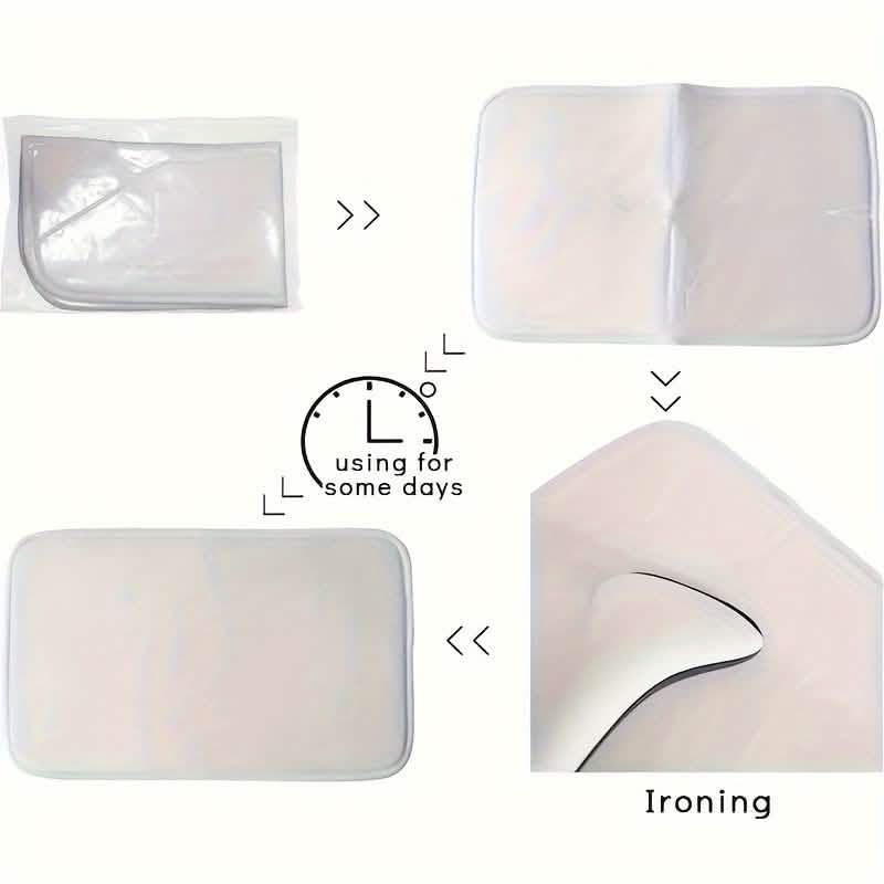 Ultra-Soft Memory Foam Bath Mat – Non-Slip, Absorbent (Gray Hexagon)