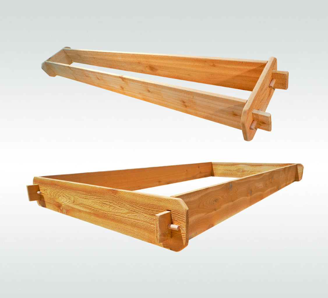 Timberlane Gardens Raised Garden Bed Kit 2 Tiered (1x6 3x6) Select Cedar