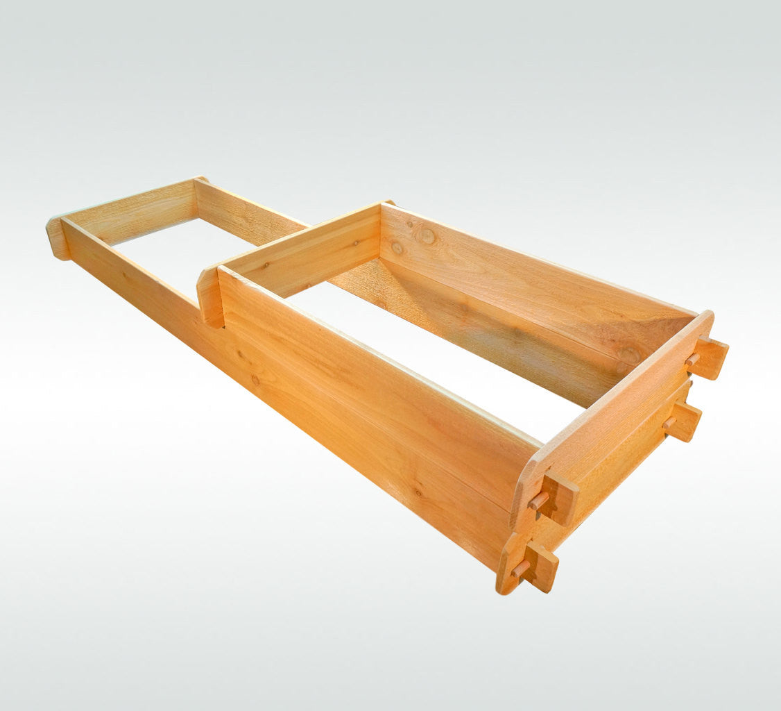 Timberlane Gardens Raised Garden Bed Kit 2 Tiered (2x3 2x6) Select Cedar