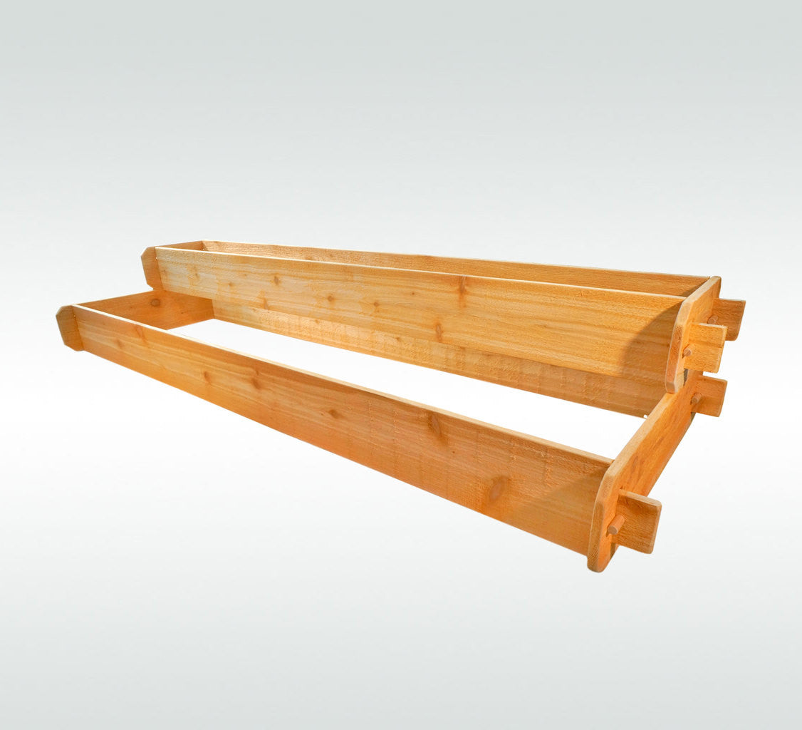 Timberlane Gardens Raised Garden Bed Kit 2 Tiered (1x6 2x6) Select Cedar